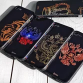 Чехол iPhone 6/6S KSTATI Glass Russia в ассортименте