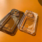 Чехол Samsung S25 Plus TPU CardHolder (прозрачный)