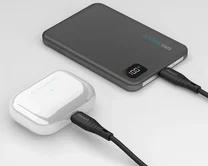 Внешний АКБ 5000 mAh NRG MagSafe Alum,15W QI, Deppa, серый, 33690