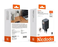 СЗУ-1USB +1USB-C+Apple Watch McDodo CH-8330,70W, черный