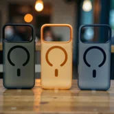 Чехол iPhone 17 Pro Max KEEPHONE Dazzle Pro (оранжевый титан)