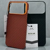 Чехол iPhone 17 Pro Max KEEPHONE Kevlar Diago (черный)